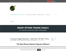 Tablet Screenshot of binary-options-strategy.com
